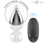 INTENSE – ANAL PLUG 10 VIBRATIONS METAL WITH REMOTE CONTROL L Anal Dildo | SEX Shop Ireland 13