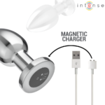 INTENSE – ANAL PLUG 10 VIBRATIONS METAL WITH REMOTE CONTROL L Anal Dildo | SEX Shop Ireland 15