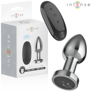 INTENSE – ANAL PLUG 10 VIBRATIONS METAL WITH REMOTE CONTROL M Anal Dildo | SEX Shop Ireland