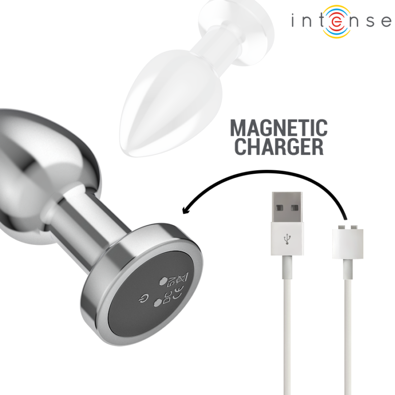 INTENSE – ANAL PLUG 10 VIBRATIONS METAL WITH REMOTE CONTROL M Anal Dildo | SEX Shop Ireland 8
