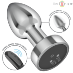 INTENSE – ANAL PLUG 10 VIBRATIONS METAL WITH REMOTE CONTROL S Anal Dildo | SEX Shop Ireland 12