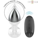 INTENSE – ANAL PLUG 10 VIBRATIONS METAL WITH REMOTE CONTROL S Anal Dildo | SEX Shop Ireland 13