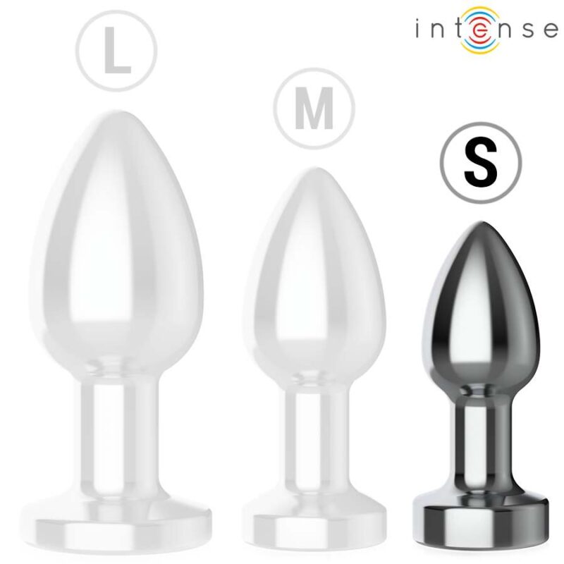 INTENSE – ANAL PLUG 10 VIBRATIONS METAL WITH REMOTE CONTROL S Anal Dildo | SEX Shop Ireland 8