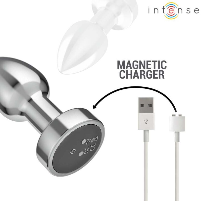 INTENSE – ANAL PLUG 10 VIBRATIONS METAL WITH REMOTE CONTROL S Anal Dildo | SEX Shop Ireland 9