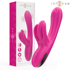 INTENSE – BRITNEY MULTIFUNCTION RABBIT VIBRATOR 23 CM PINK Rabbit Vibrators | SEX Shop Ireland