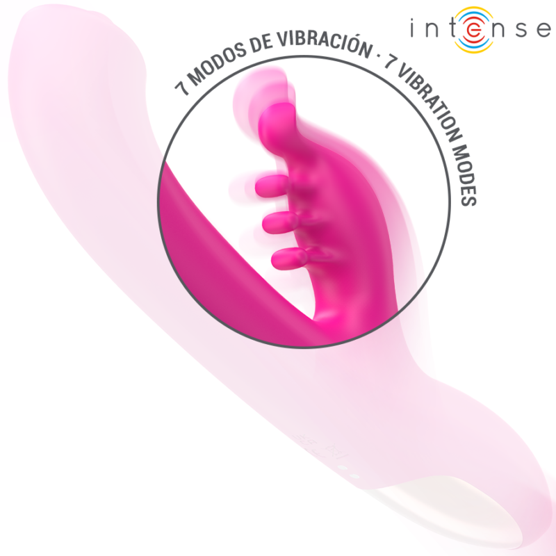 INTENSE – CHRISTINA MULTIFUNCTION RABBIT VIBRATOR 22.5 CM PINK Rabbit Vibrators | SEX Shop Ireland 8