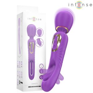INTENSE – CHRISTY VIBRATING WAND WITH FLIPPING TONGUE Sex Toys | SEXstore.ie