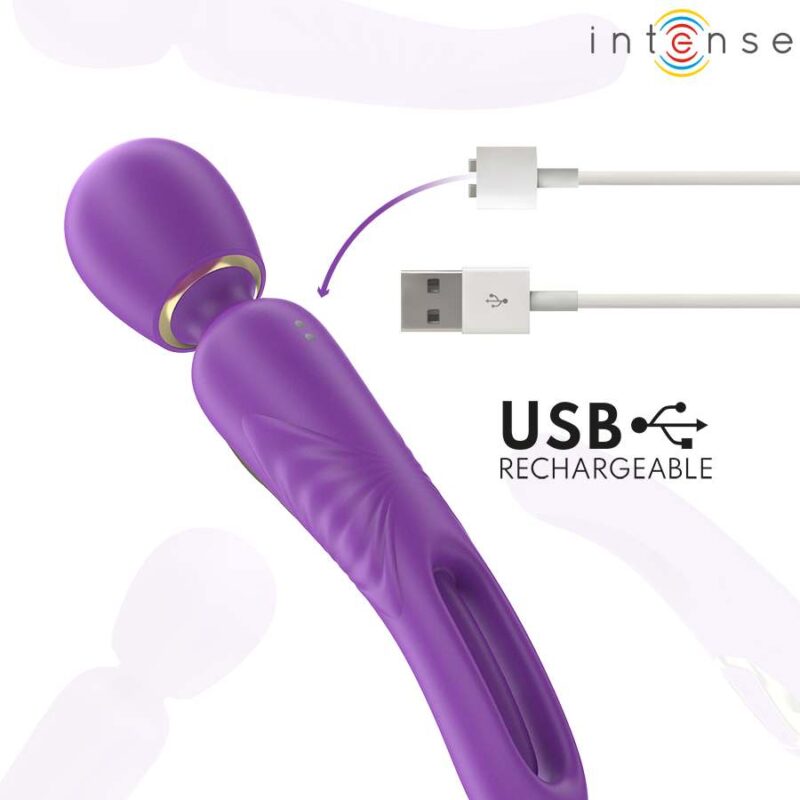 INTENSE – CHRISTY VIBRATING WAND WITH FLIPPING TONGUE Sex Toys | SEXstore.ie 9