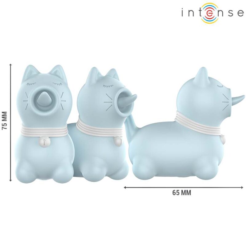 INTENSE – DUCHESS STIMULATOR WITH ROTATING TONGUE 360º BLUE Clitoral Stimulators | SEX Shop Ireland 7