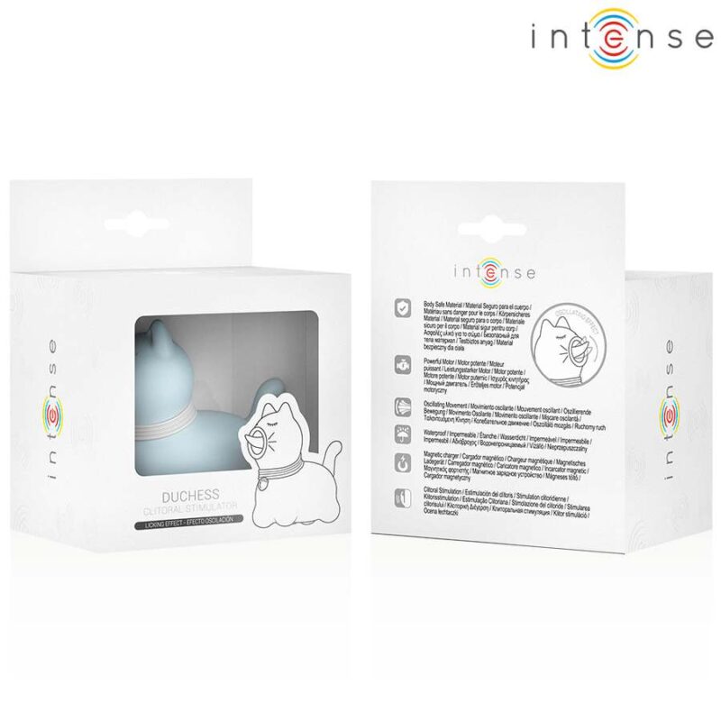 INTENSE – DUCHESS STIMULATOR WITH ROTATING TONGUE 360º BLUE Clitoral Stimulators | SEX Shop Ireland 10