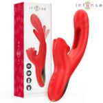 INTENSE – JESSICA MULTIFUNCTION VIBRATOR CLITORIS STIMULATION 24.8 CM RED Rabbit Vibrators | SEX Shop Ireland 12