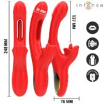 INTENSE – JESSICA MULTIFUNCTION VIBRATOR CLITORIS STIMULATION 24.8 CM RED Rabbit Vibrators | SEX Shop Ireland 14