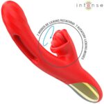 INTENSE – JESSICA MULTIFUNCTION VIBRATOR CLITORIS STIMULATION 24.8 CM RED Rabbit Vibrators | SEX Shop Ireland 15