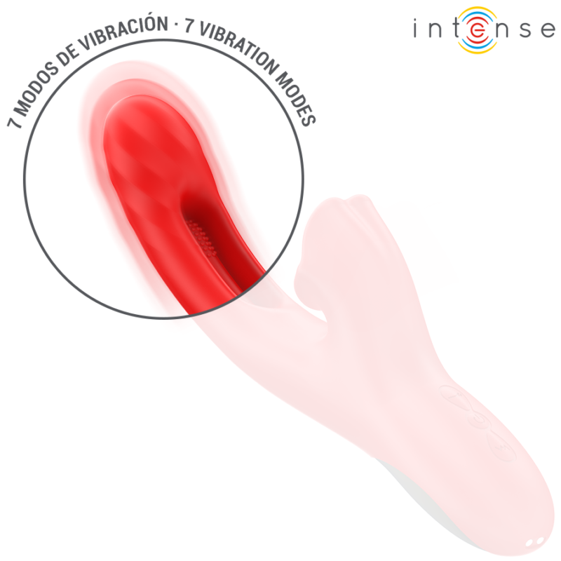 INTENSE – JESSICA MULTIFUNCTION VIBRATOR CLITORIS STIMULATION 24.8 CM RED Rabbit Vibrators | SEX Shop Ireland 9