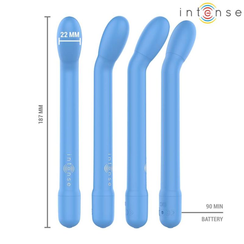 INTENSE – KARLIE RECHARGEABLE G-SPOT STIMULATOR BLUE G-spot Vibrators | SEXstore.ie 5