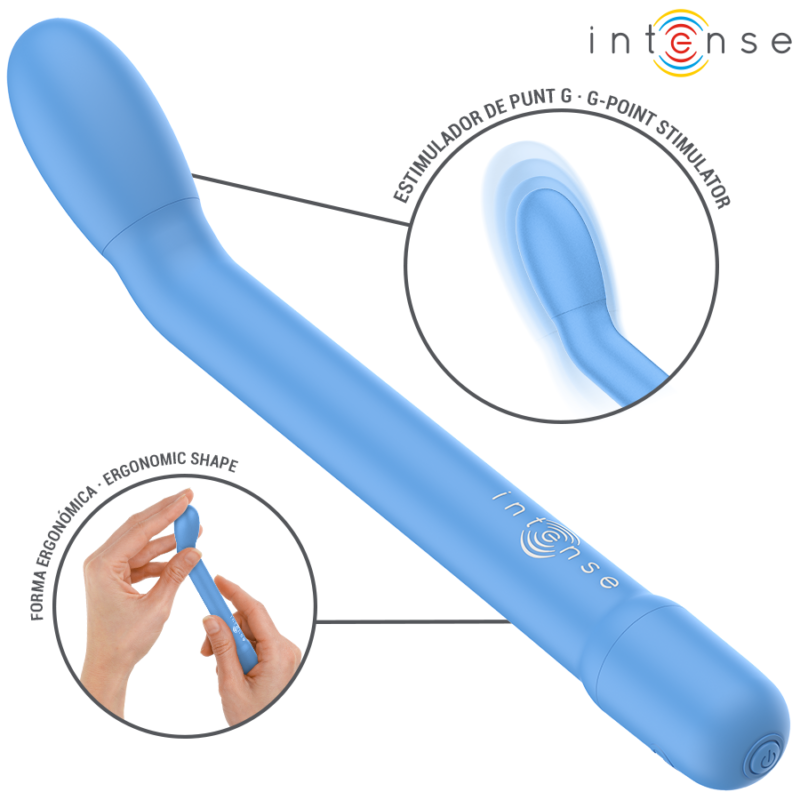 INTENSE – KARLIE RECHARGEABLE G-SPOT STIMULATOR BLUE G-spot Vibrators | SEX Shop Ireland 7