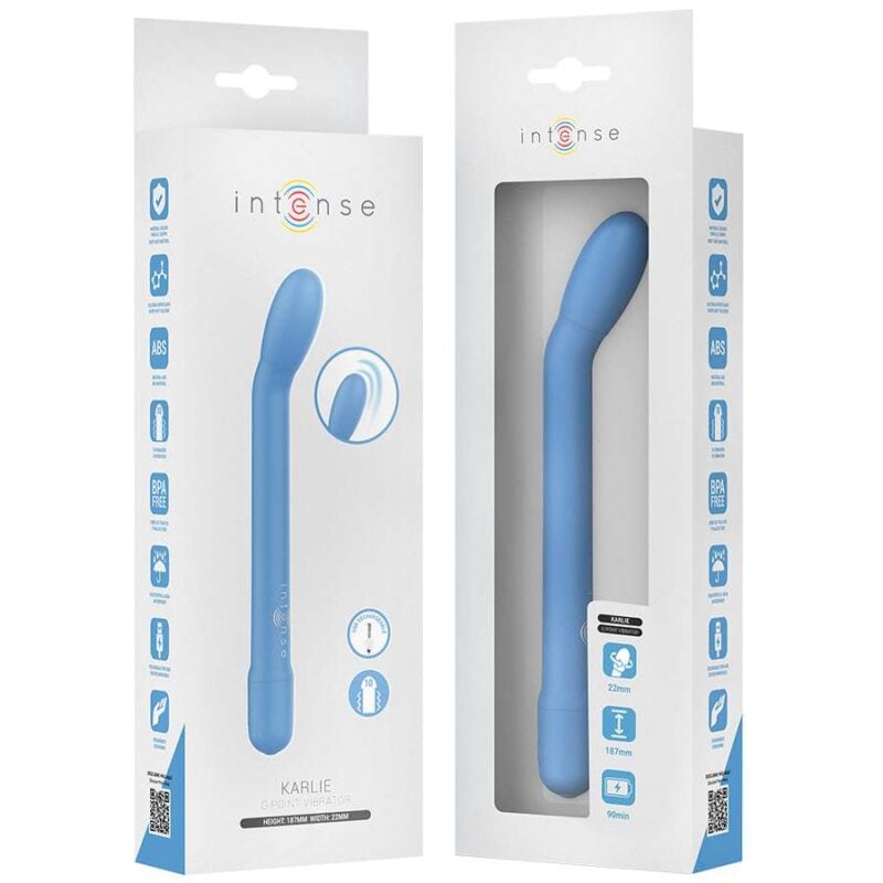 INTENSE – KARLIE RECHARGEABLE G-SPOT STIMULATOR BLUE G-spot Vibrators | SEXstore.ie 10