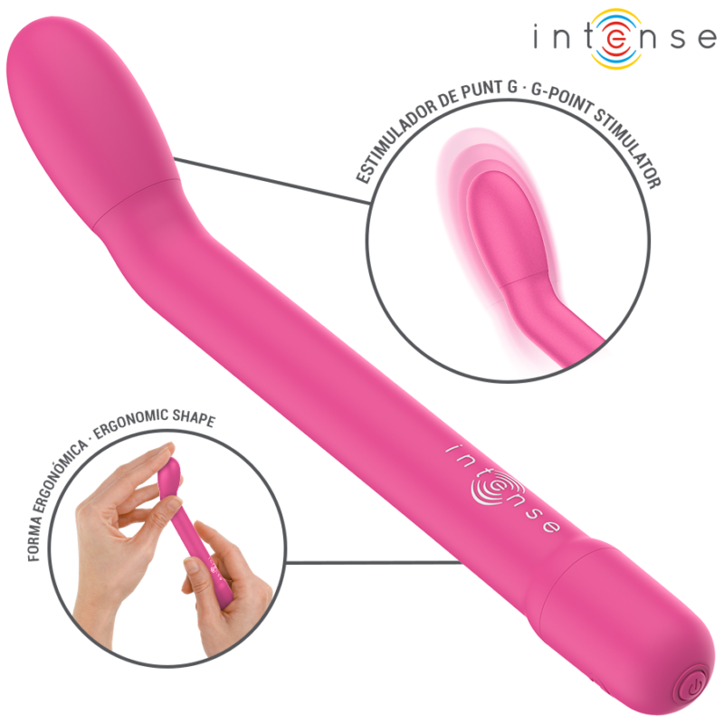 INTENSE – KARLIE RECHARGEABLE G-SPOT STIMULATOR PINK G-spot Vibrators | SEX Shop Ireland 7
