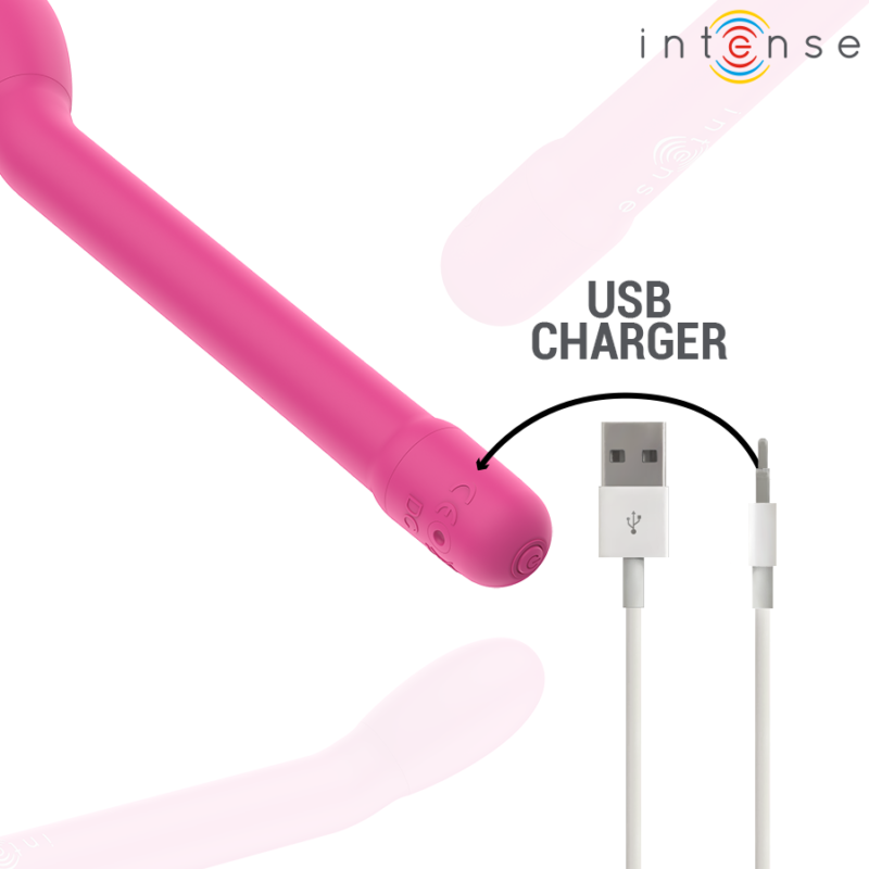 INTENSE – KARLIE RECHARGEABLE G-SPOT STIMULATOR PINK G-spot Vibrators | SEX Shop Ireland 9