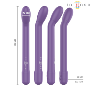 INTENSE – KARLIE RECHARGEABLE G-SPOT STIMULATOR PURPLE G-spot Vibrators | SEX Shop Ireland 3