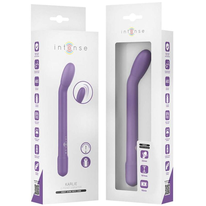 INTENSE – KARLIE RECHARGEABLE G-SPOT STIMULATOR PURPLE G-spot Vibrators | SEXstore.ie 10