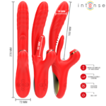 INTENSE – KAROL MULTIFUNCTION VIBRATOR THRUST & STIMULATION & STIMULATING WAVES RED Rabbit Vibrators | SEX Shop Ireland 14