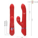 INTENSE – LELE MULTIFUNCTION VIBRATOR ROTATING & OSCILLATION & STIMULATION RED Rabbit Vibrators | SEX Shop Ireland 14
