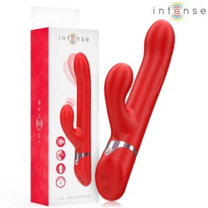 INTENSE – LELE MULTIFUNCTION VIBRATOR ROTATING & OSCILLATION & STIMULATION RED Rabbit Vibrators | SEX Shop Ireland