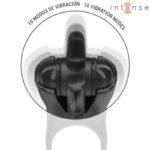 INTENSE – MABEL VIBRATING RING 10 VIBRATIONS WITH CLITORIS STIMULATOR BLACK Cock Rings | SEXstore.ie 11