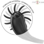 INTENSE – MABEL VIBRATING RING 10 VIBRATIONS WITH CLITORIS STIMULATOR BLACK Cock Rings | SEXstore.ie 12