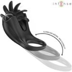INTENSE – MABEL VIBRATING RING 10 VIBRATIONS WITH CLITORIS STIMULATOR BLACK Cock Rings | SEXstore.ie 13