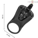 INTENSE – MABEL VIBRATING RING 10 VIBRATIONS WITH CLITORIS STIMULATOR BLACK Cock Rings | SEXstore.ie 14