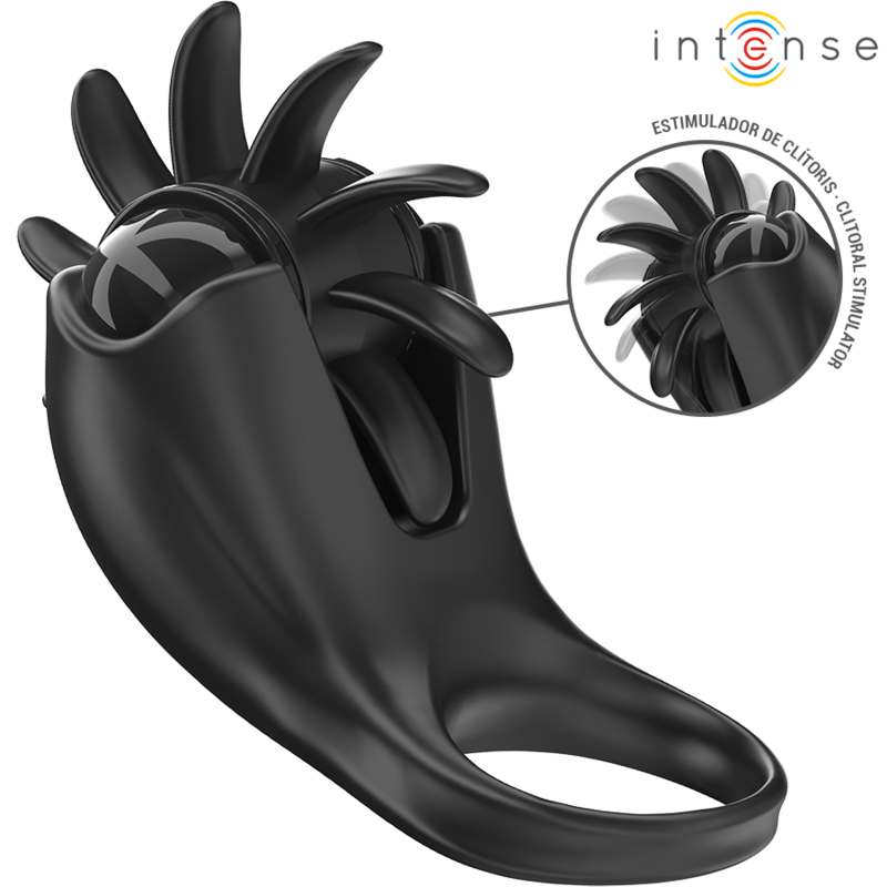 INTENSE – MABEL VIBRATING RING 10 VIBRATIONS WITH CLITORIS STIMULATOR BLACK Cock Rings | SEXstore.ie 4 INTENSE – MABEL VIBRATING RING 10 VIBRATIONS WITH CLITORIS STIMULATOR BLACK Cock Rings | SEXstore.ie 4