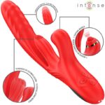 INTENSE – ROSALIA MULTIFUNCTION VIBRATOR 3 IN 1 RED Rabbit Vibrators | SEX Shop Ireland 13