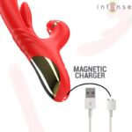 INTENSE – ROSALIA MULTIFUNCTION VIBRATOR 3 IN 1 RED Rabbit Vibrators | SEX Shop Ireland 18