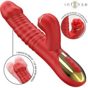 INTENSE – THALIA VIBRATION & THRUST & TAPPING RED Rabbit Vibrators | SEX Shop Ireland 3