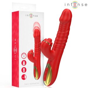 INTENSE – THALIA VIBRATION & THRUST & TAPPING RED Rabbit Vibrators | SEX Shop Ireland