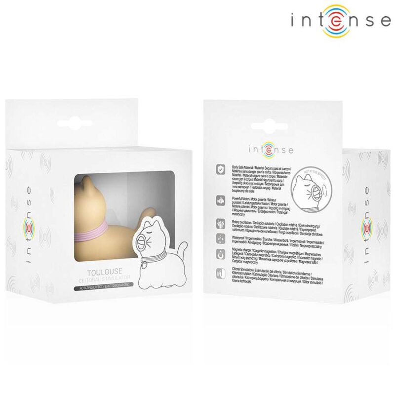 INTENSE – TOULOUSE STIMULATOR WITH 360º ROTATING TONGUE YELLOW Clitoral Stimulators | SEX Shop Ireland 10