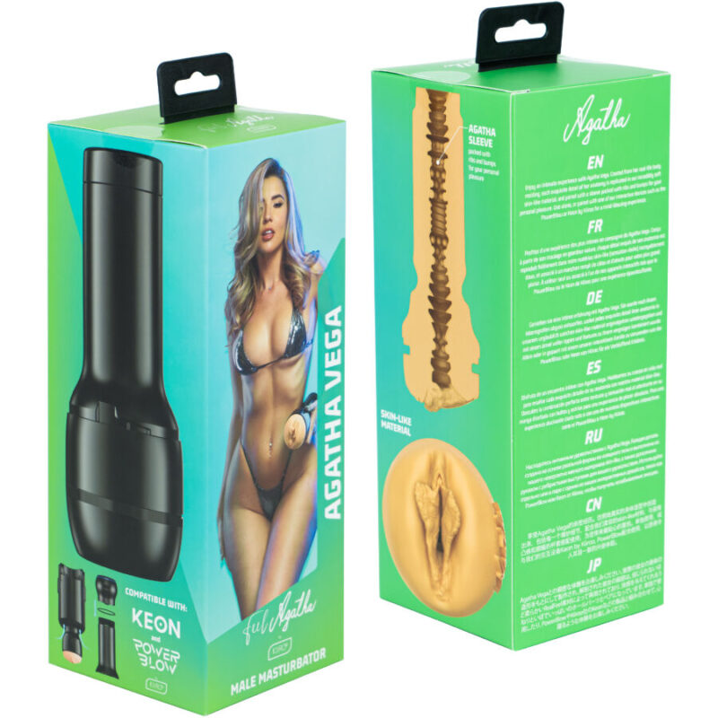 KIIROO – FEEL AGATHA VEGA MASTURBADOR STARS COLLECTION Fleshlights | SEX Shop Ireland 10