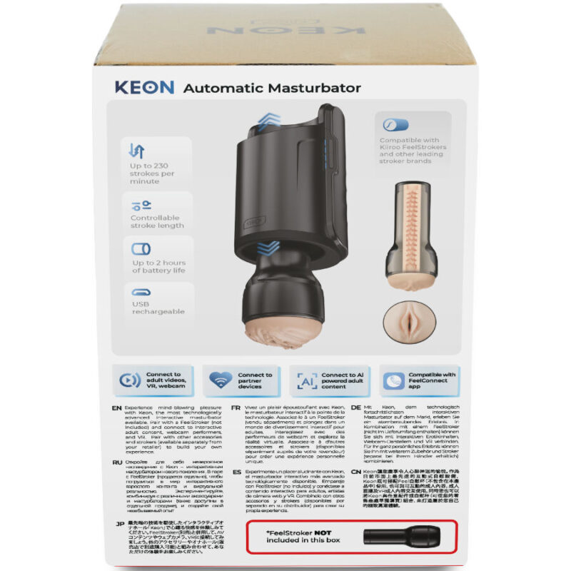 KIIROO – KEON WIFI AUTOMATIC MASTURBATOR Automatic Masturbators | SEX Shop Ireland 5