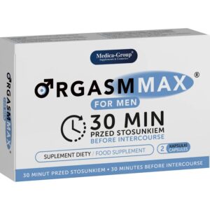 MEDICA GROUP – ORGASM MAX FOR MEN 2 CAPSULES Aphrodisiac Capsules | SEX Shop Ireland
