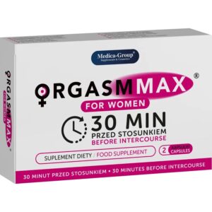 MEDICA GROUP – ORGASM MAX FOR WOMEN 2 CAPSULES Aphrodisiac Capsules | SEX Shop Ireland