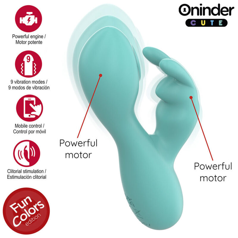 ONINDER CUTE – LOVE BUNNY G-SPOT CLITORAL VIBRATOR – FREE WORLDWIDE APP Rabbit Vibrators | SEX Shop Ireland 7
