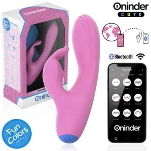 ONINDER CUTE – LOVE BUNNY VIBRATOR G-SPOT CLITORIS – FREE WORLDWIDE APP Rabbit Vibrators | SEX Shop Ireland