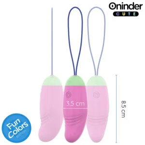 ONINDER CUTE – LOVE PLEASURE VIBRO-ROTATING EGG 360 SILICONE – FREE WORLDWIDE APP Balls, eggs and bullets | SEX Shop Ireland 3
