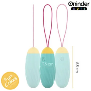 ONINDER CUTE – LOVE PLEASURE VIBRO-ROTATING SILICONE GEM EGG – FREE WORLDWIDE APP Balls, eggs and bullets | SEX Shop Ireland 3