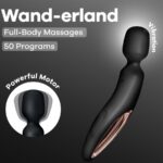SATISFYER – WAND ERLAND VIBRATING MASSAGER BLACK Sex Toys | SEXstore.ie 15