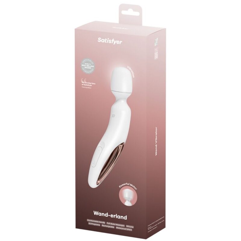 SATISFYER – WAND ERLAND VIBRATING MASSAGER WHITE Sex Toys | SEX Shop Ireland 8