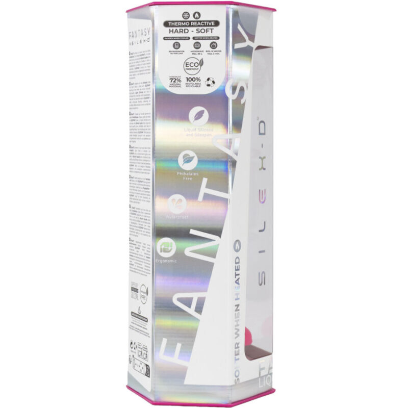 SILEXD – DREAMY DILDO FANTASY LIQUID SILICONE THERMOREACTIVE FUCHSIA 18.5 CM Dildos | SEX Shop Ireland 13