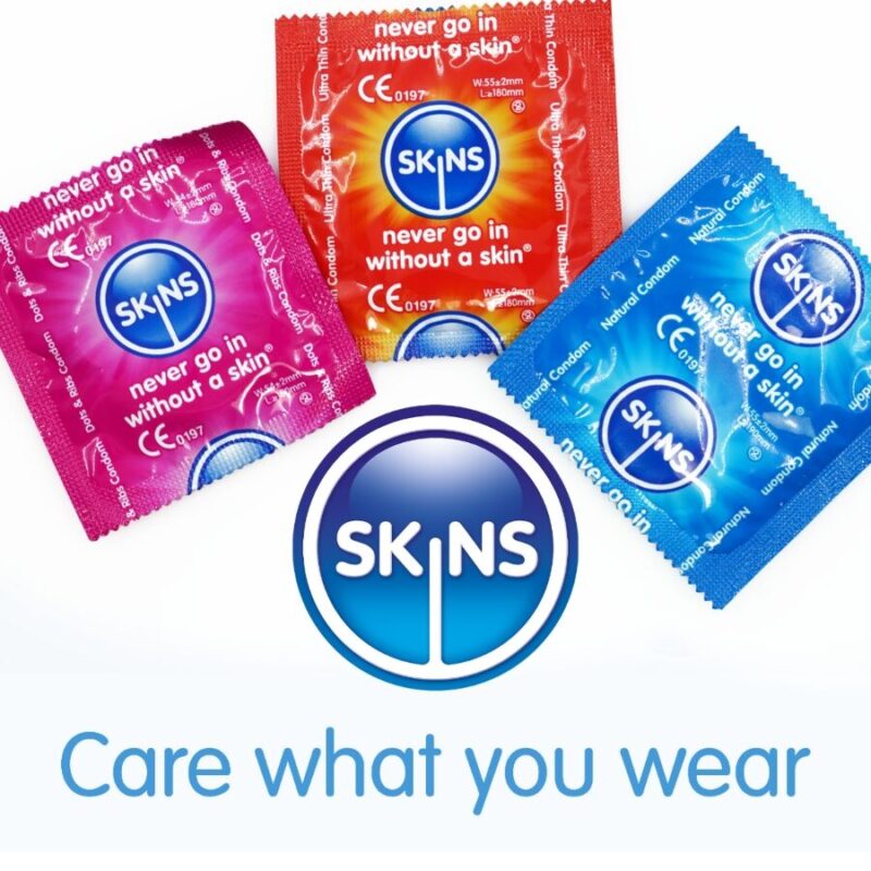 SKINS – ASSORTED PREMIUM CONDOMS PACK 16 All Condom Box Sizes | SEX Shop Ireland 6